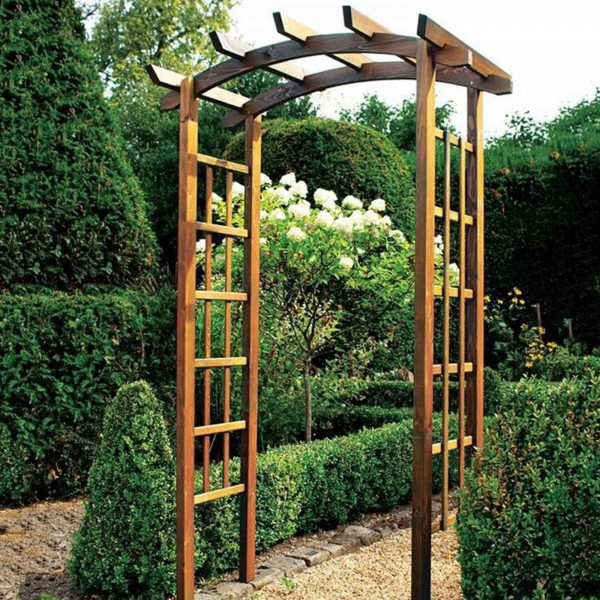 Buy Thornton Rustic Garden Arch Online - Garden Houses & Buildings