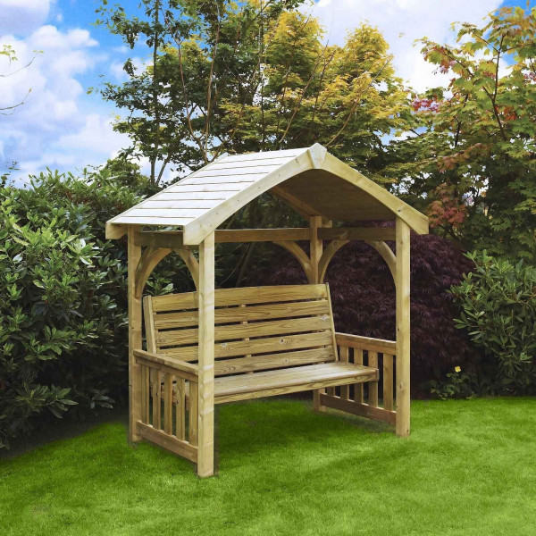 Buy Wooden Appleton Arbour Online - Garden Houses & Buildings