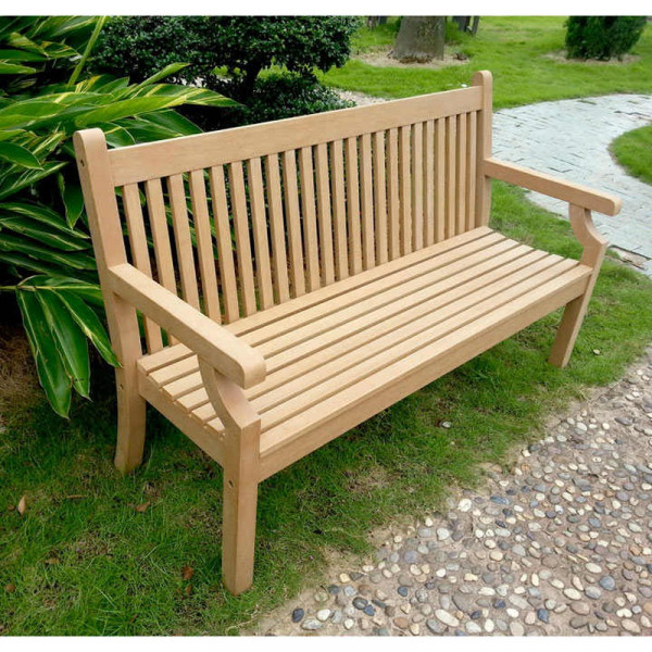 Buy 3 Seater Zero Maintenance Bench Teak Online - Green plants & flowering plants