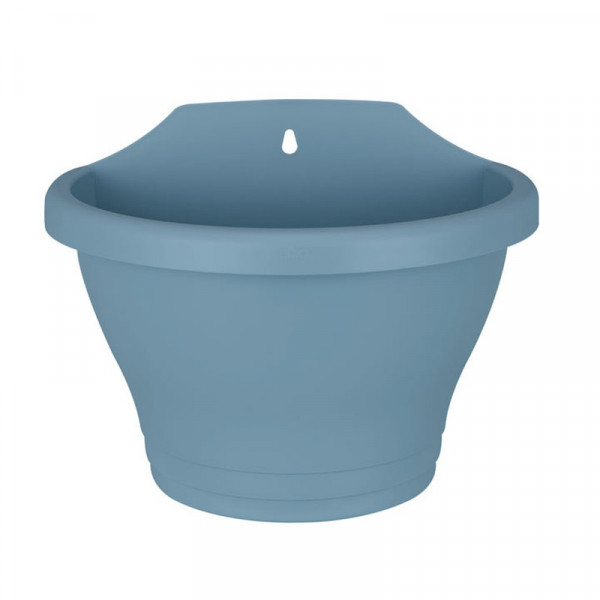 Buy Corsica Wall Basket Vintage Blue Online - Green plants & flowering plants