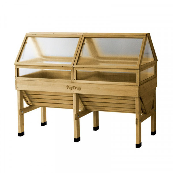 Buy VegTrug Classic Cold Frame 1.8m Natural Online - Green plants & flowering plants