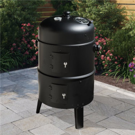 Billyoh Arizona Charcoal Smoker Upright Bbq Drum Steel Smoker