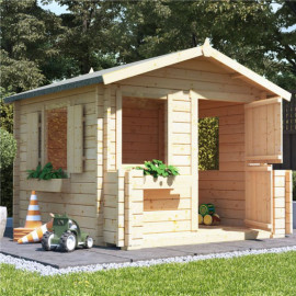 Billyoh Junior Log Cabin Playhouse 28mm Junior Log Cabin W2.0m X D2.0m