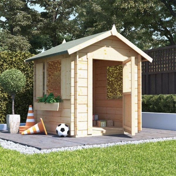 Buy BillyOh Child''s Log Cabin Wooden Playhouse Online - Garden Furniture