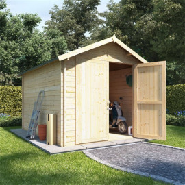 10 X 8 Log Cabin Billyoh Apex Log Cabin Windowless Heavy Duty Shed Range 28