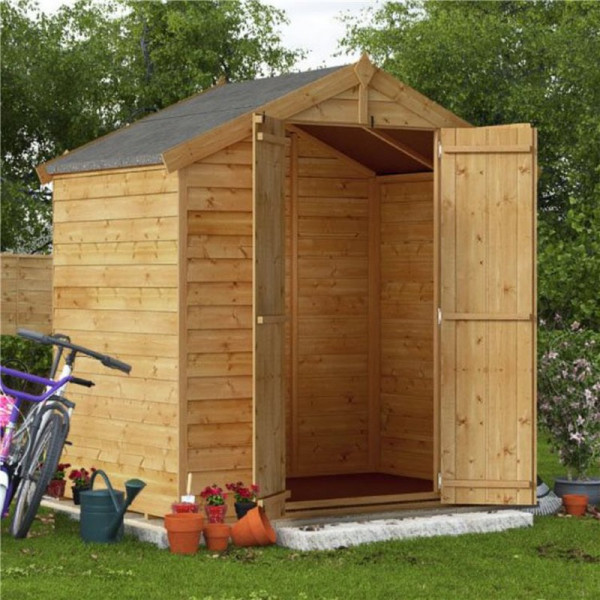 Buy 4' x 6' BillyOh Keeper Overlap Apex Shed Windowless Online - Garden Furniture Buy 4' x 6' BillyOh Keeper Overlap Apex Shed Windowless Online - Garden Furniture