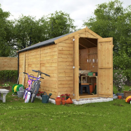 12 X 6 Billyoh Keeper Overlap Apex Shed Windowless