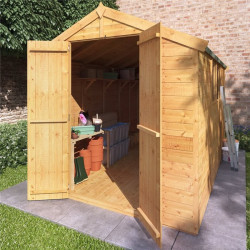 10 X 6 Billyoh Master Tongue and Groove Apex Shed Windowed