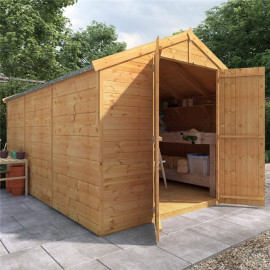 12 X 8 Billyoh Master Tongue and Groove Apex Shed Windowless