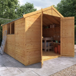10 X 8 Billyoh Master Tongue and Groove Apex Shed Windowed