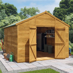 12 X 10 Billyoh Expert Tongue and Groove Apex Workshop Windowless