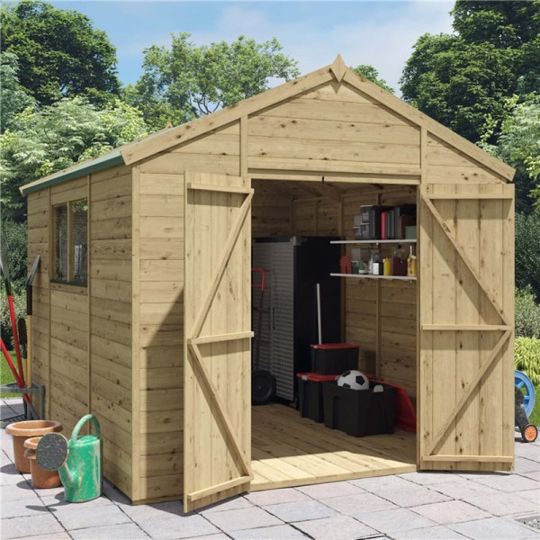 Buy 10' x 8' BillyOh Expert Tongue and Groove Apex Workshop Windowed Online - Garden Furniture