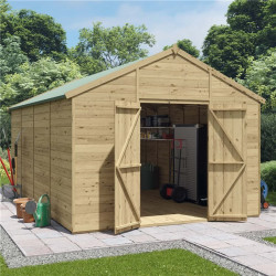 16 X 10 Billyoh Expert Tongue and Groove Apex Workshop Windowless
