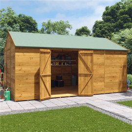 16 X 10 Billyoh Expert Tongue and Groove Reverse Apex Workshop Windowless