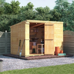 8 X 6 Billyoh Master Tongue and Groove Pent Shed Windowless