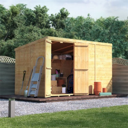 10 X 6 Billyoh Master Tongue and Groove Pent Shed Windowless