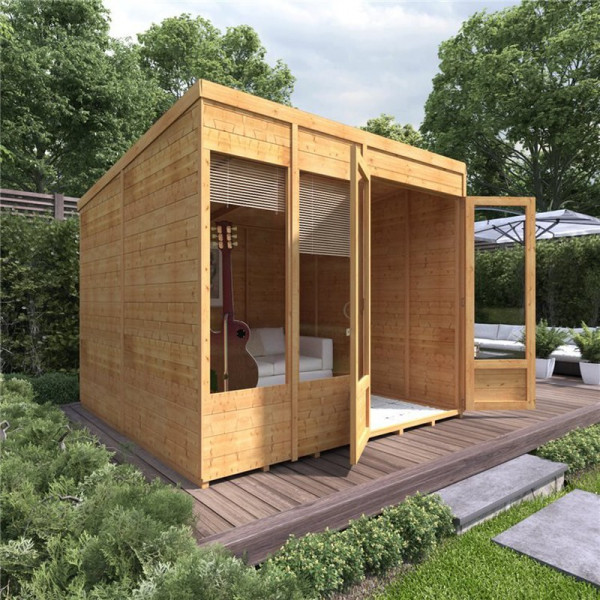 Buy Bella Tongue and Groove Pent Summerhouse 8x8 T&G Pent Summerhouse BillyOh Online - Garden Houses & Buildings