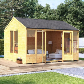 Billyoh Petra Tongue and Groove Reverse Apex Summerhouse 12x10 T&g Reverse Apex Summerhouse