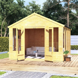 10 X 10 Billyoh Holly Tongue and Groove Apex Roof Garden Summerhouse
