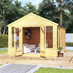 Billyoh Holly Tongue and Groove Apex Summerhouse 12x10 T&g Apex Summerhouse