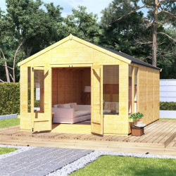 Billyoh Holly Tongue and Groove Apex Summerhouse 16x10 T&g Apex Summerhouse
