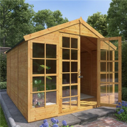 Billyoh Harper Tongue and Groove Apex Summerhouse 10x8 T&g Apex Summerhouse