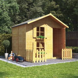 Wendyhouses Peardrop Xtra Childrens Wooden Playhouse 6''x7'' Billyoh