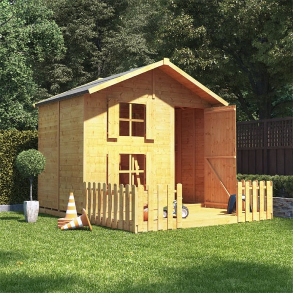 Buy BillyOh Peardrop Extra Playhouse 9x7 Peardrop Extra Platform & Bunk Online - Garden Furniture