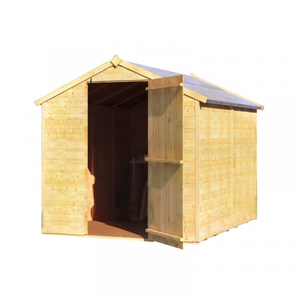 Buy 8' x 6' BillyOh Storer Tongue and Groove Apex Shed Online - Garden Furniture