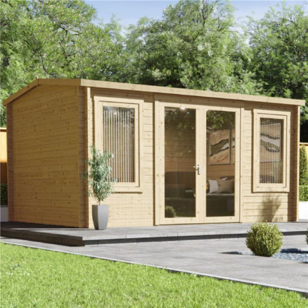 Buy 4.2m x 3.0m BillyOh Highfield Log Cabin 44 Online - Garden Houses & Buildings