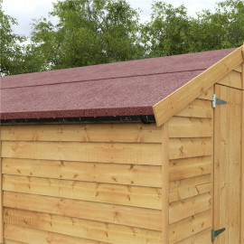 Red Mineral Shed Felt Premium Shed Roofing Felt 11m X 1m Roll