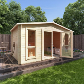 14 X 8 Log Cabin Billyoh Sasha Log Cabin Summerhouse 28mm