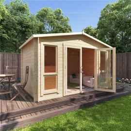 12 X 8 Log Cabin Billyoh Sasha Log Cabin Summerhouse 19mm