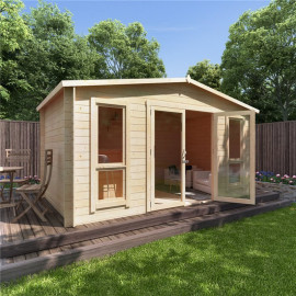 14 X 8 Log Cabin Billyoh Sasha Log Cabin Summerhouse 19mm
