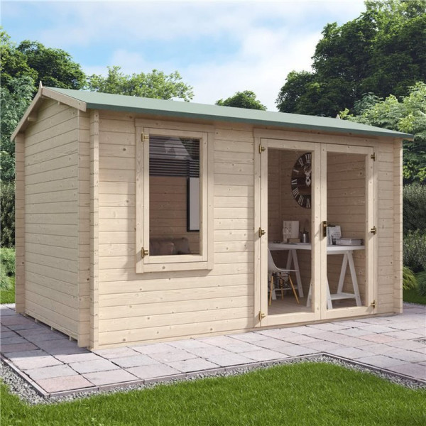 Buy 4.0m x 2.5m Log Cabin BillyOh Devon Log Cabin 44mm Tongue & Groove Wooden Garden Building Online - Garden Houses & Buildings Buy 4.0m x 2.5m Log Cabin BillyOh Devon Log Cabin 44mm Tongue & Groove Wooden Garden Building Online - Garden Houses & Buildings