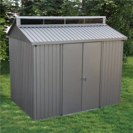 Billyoh Skylight Metal Shed with Foundation Kit 8x6