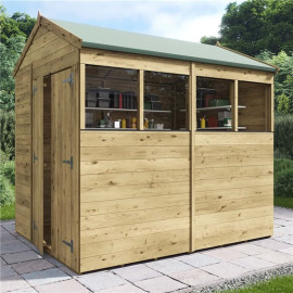 Billyoh Switch Tongue and Groove Apex Shed 8x6 Windowed