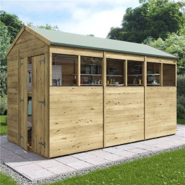 Billyoh Switch Tongue and Groove Apex Shed 12x6 Windowed