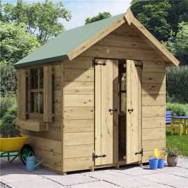 Billyoh Childs Potting Shed Playhouse Pt 4x4 Potting Shed Windowed