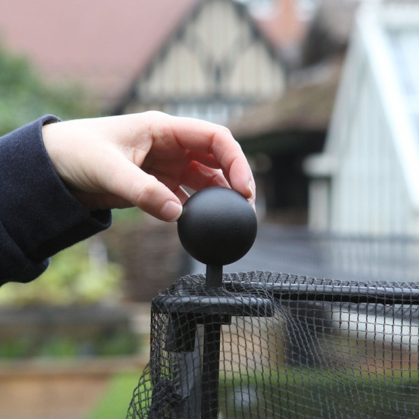 Buy Vintage Vegetable Cage Sphere Finials Online - Garden Equipment