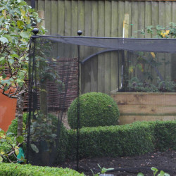 Steel Rods Matt Black Finish