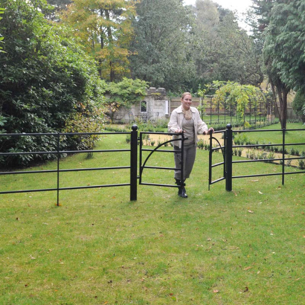 Buy Estate Fencing ; Optional Gate Online - Garden Fences & Gates