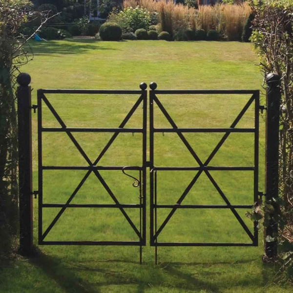 Buy Estate Fence Gate 'x' Brace Design Online - Garden Fences & Gates