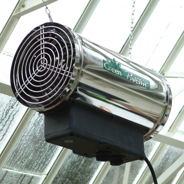 Buy Stainless Steel Phoenix 2.8kw Fan Heater Online - Garden Heaters