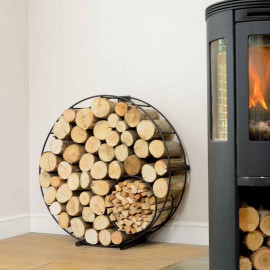 Harrod Circular Wire Log Holder (floor Standing)