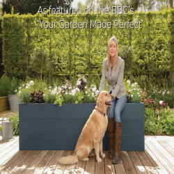 Harrod Superior Metal Raised Beds Anthracite Grey