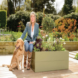 Harrod Superior Metal Raised Beds Heritage Green