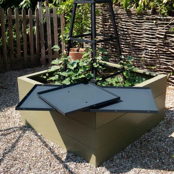 Buy Harrod Metal Raised Bed Bases Online - Plant Care & Earth