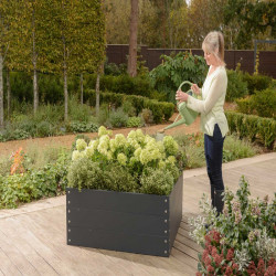 Harrod Standard Metal Raised Beds Anthracite Grey