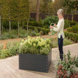 Harrod Standard Metal Raised Beds Anthracite Grey